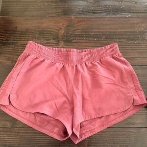 Adidas Women's Maroon Athletic Shorts